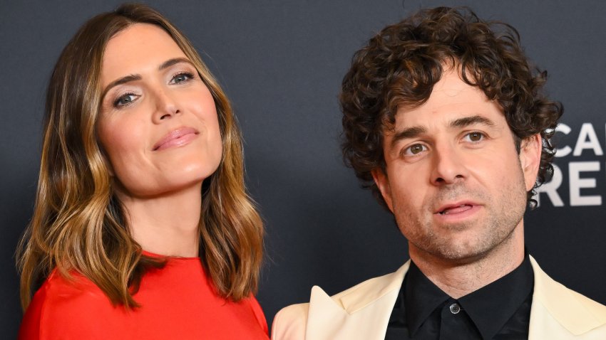 Mandy Moore, Taylor Goldsmith at the 67th GRAMMY Awards held at the Crypto.com Arena on February 2, 2025 in Los Angeles, California. (Photo by Michael Buckner/Billboard via Getty Images)